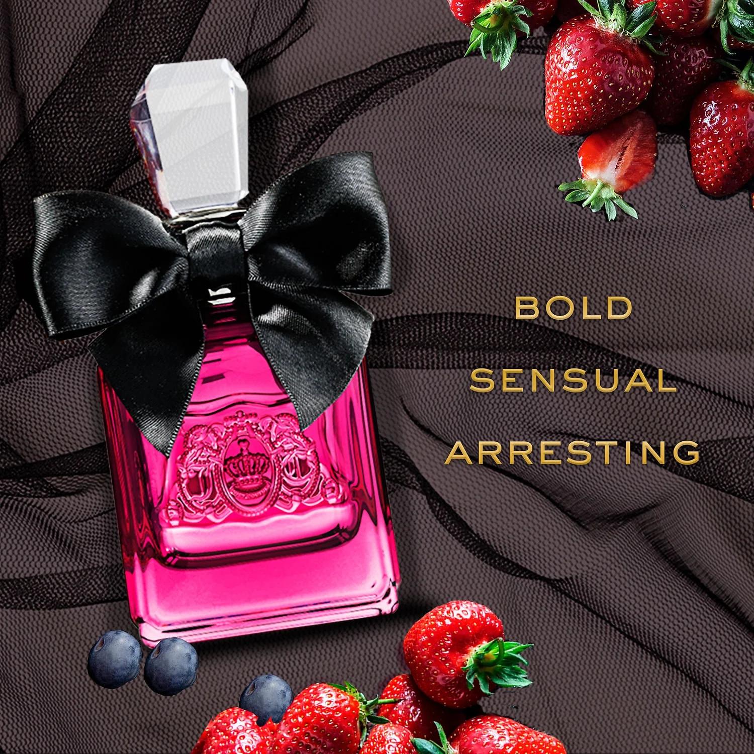 Viva La Juicy Noir by Juicy Couture for Women - 3.4 oz EDP Spray, L0w st0ck Enchanting Floral-Fruity Eau de Toilette long-lasting