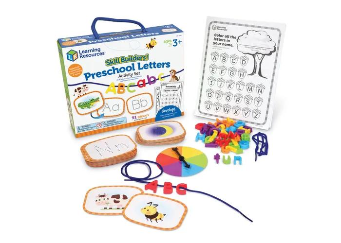 Learning Resources Skill Builders! Preschool Numbers Activity Set, 52-Piece PreK–Kindergarten Math Learning Kit for Counting, Number Recognition, and Fine Motor Skills, Ages 3+, Perfect for At-Home or Classroom Use