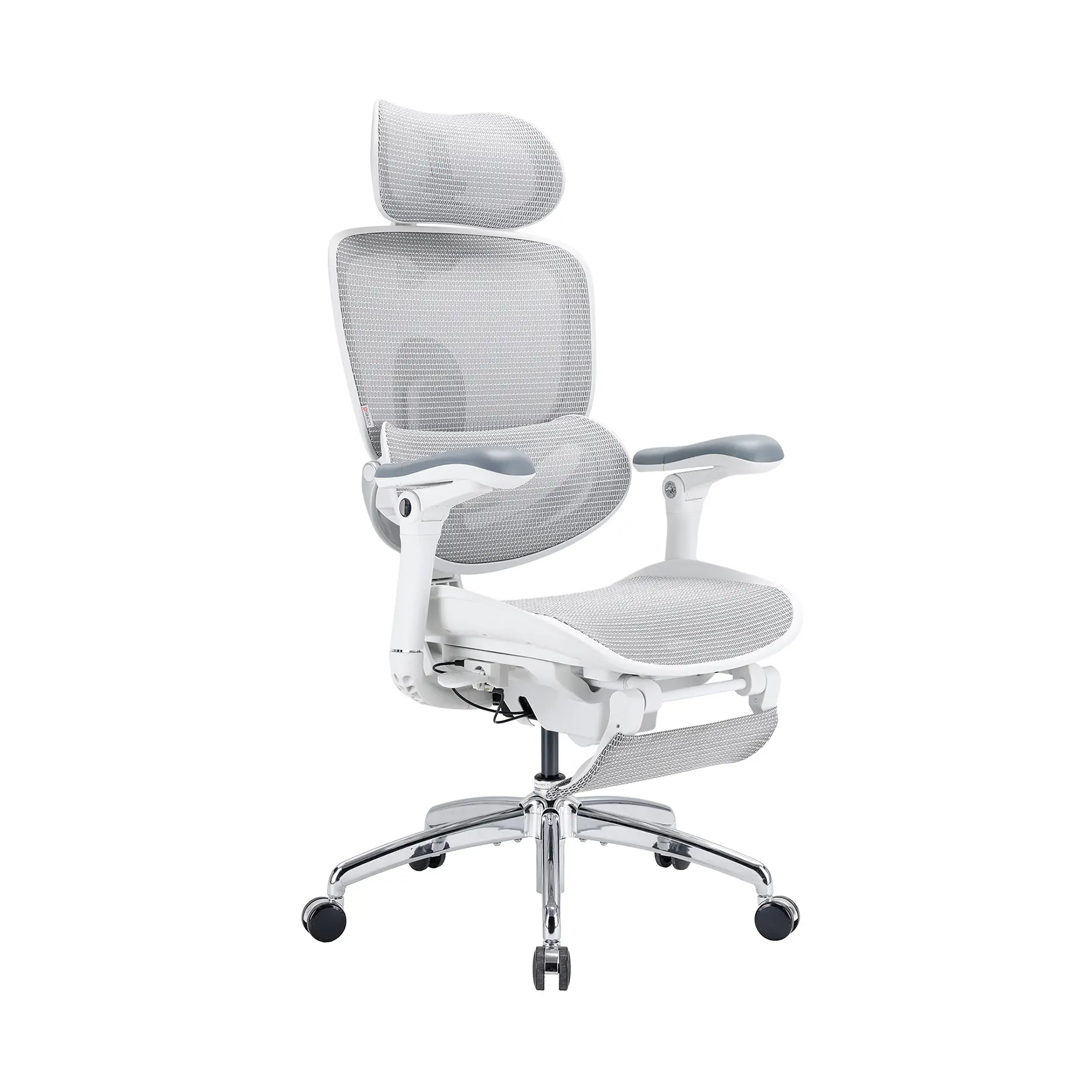 White / Footrest Included