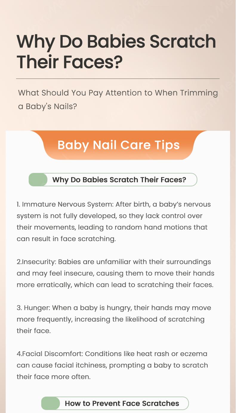 MOMMED Baby Finger nail clipper, 6 Grinding Heads and LED Light electric baby nail file