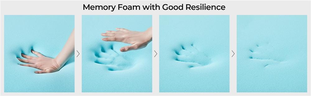 【Crazy Price】Yaheetech 8/10/12in Memory Foam Mattress Fiberglass free with 3 Foam Layers Gel Infused Green Tea Scent Medium Firm Twin Full Queen Size Ready in a Snap Body Hugging Comfort Cooler Fresher Nights, CertiPUR-US Certified, Mattress in a Box