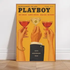 [SALE UP TO 50] - FREE SHIP - Retro Cocktail Print Vintage bar wall art Digital download poster Playful party décor (No Frame)