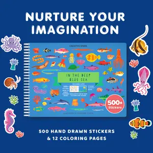 Deep Blue Sea Sticker Book