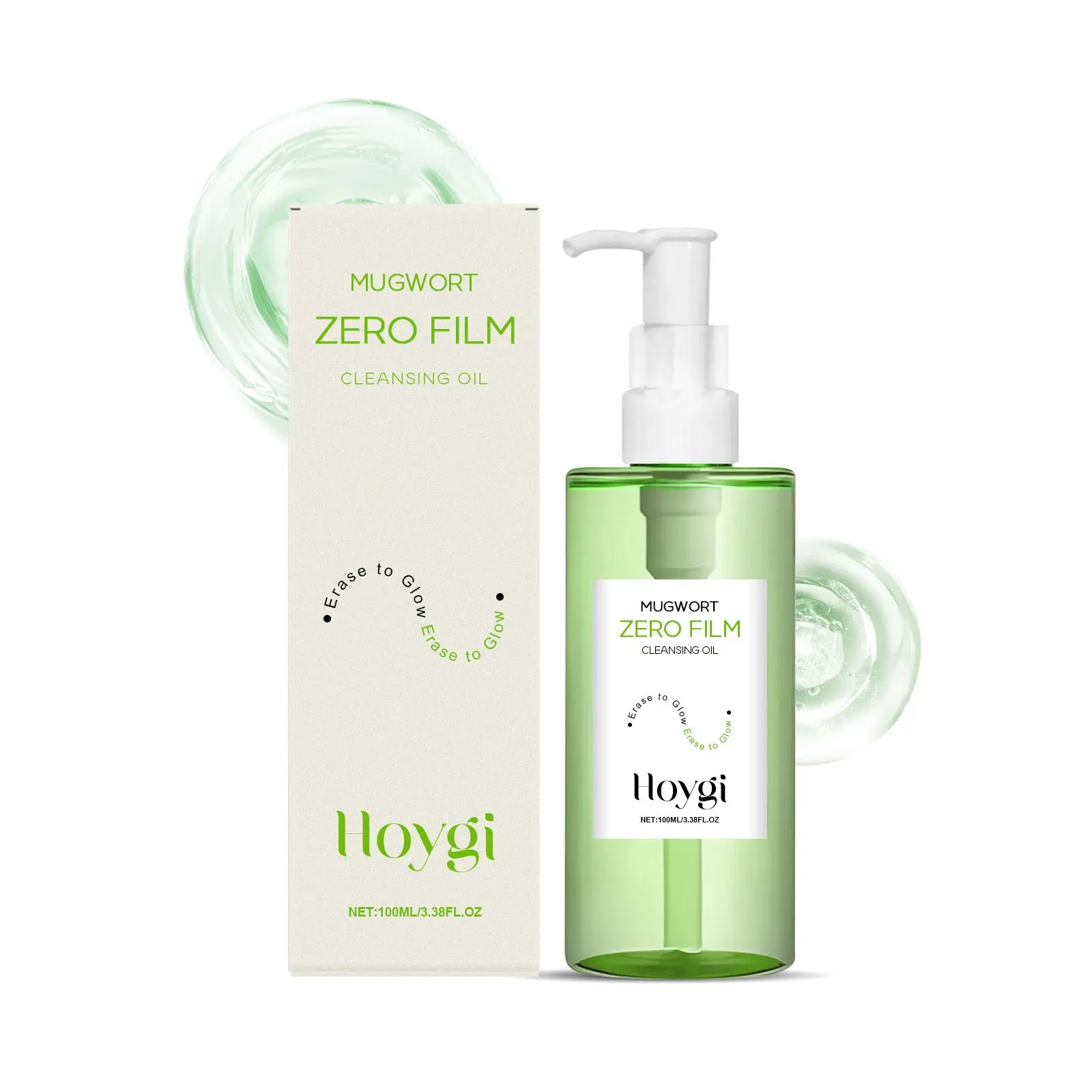 Hoygi Gentle Soothing Makeup Remover Oil, Gentle Makeup Remover Soothing Cleansing Face Eye and Lip Clear and Not Tight Makeup Remover Oil