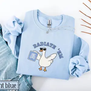 Radiology Sweatshirt • Funny Radiology Goose Sweater • Radiologic Technologist Crewneck • X-ray Tech Gift • RAD Tech Silly Goose Pullover