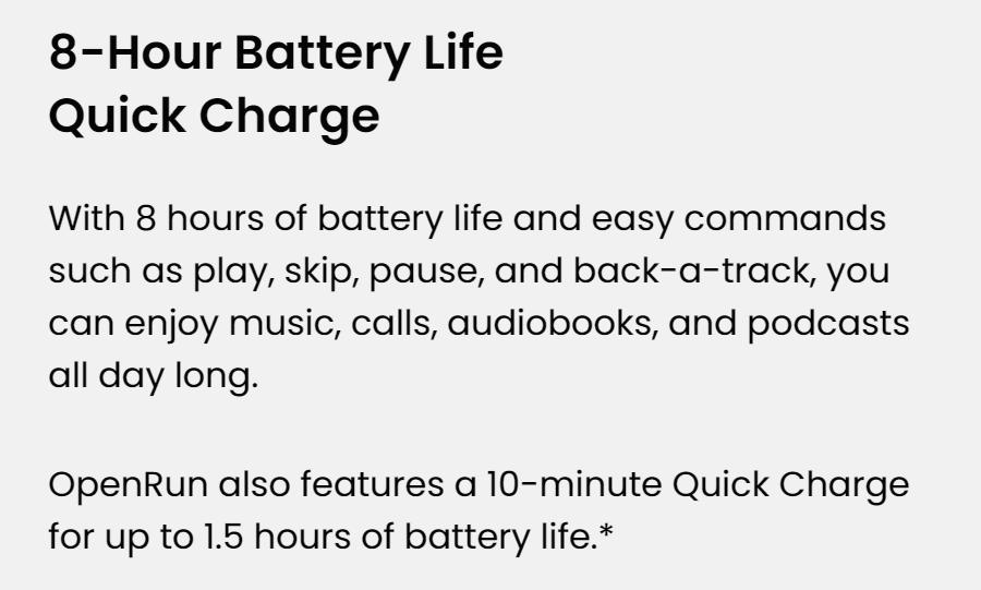 SHOKZ OpenRun - Open-Ear Bluetooth Bone Conduction Sport Headphones, Sweat Resistant Wireless Earphones for Workouts and Running, Built-in Mic