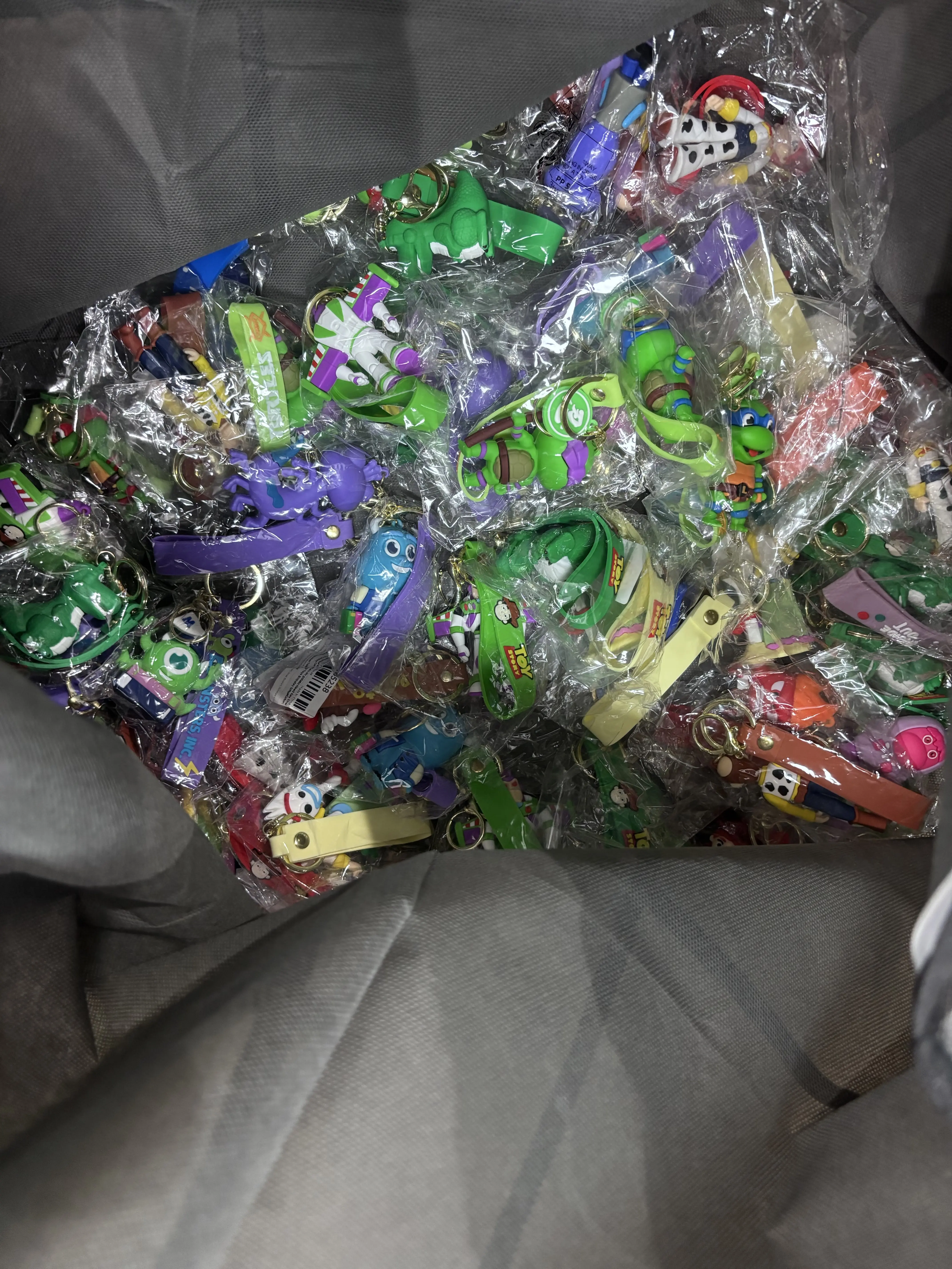 Colorful Keychains - Assorted Designs in Bulk Pack for Kids and Collectors - Perfect for Gifts and Parties - $5