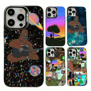 Sassy The Sasquatch Artistic Painting Hot Phone Cases For iPhone 17 Promax Pro Air 16 Plus 15 14 13 12 Black Matte Shockproof Protective Cover Soft Touch Perfect Christmas Halloween Birthday Gift