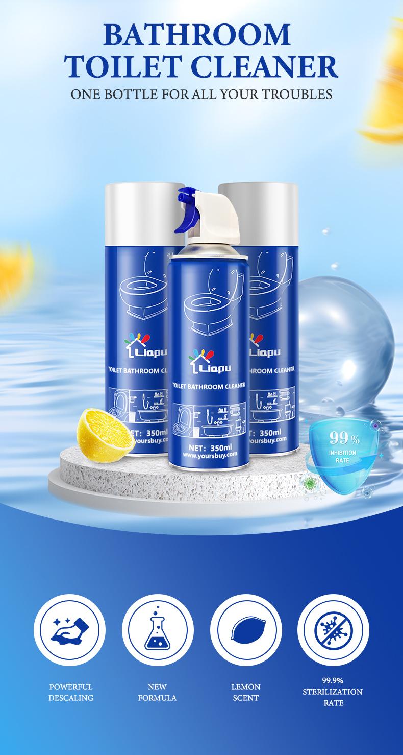 Toilet Cleaner - Efficient Decontamination Cleaner for Sterilization and Desalting, Effective for Effective Cleaning