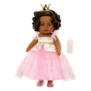 BABY Born Princess Baby Doll Harper - Black Hair, Dark Brown Eyes: Includes Accessories, Promotes Fine Motor Skills