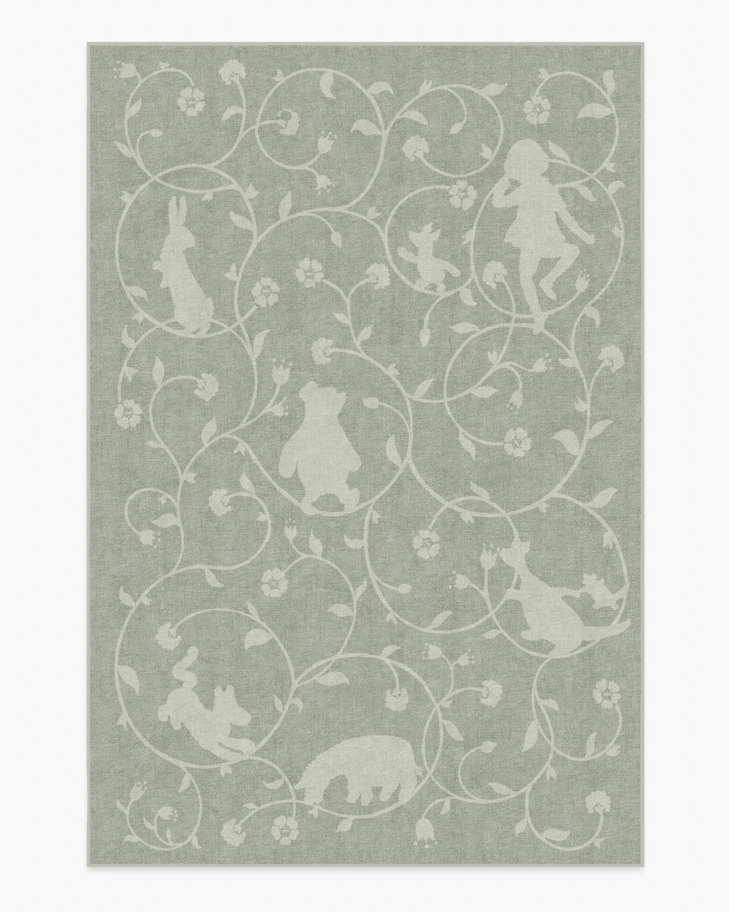 Once Upon a Gathering Soft Green Rug
