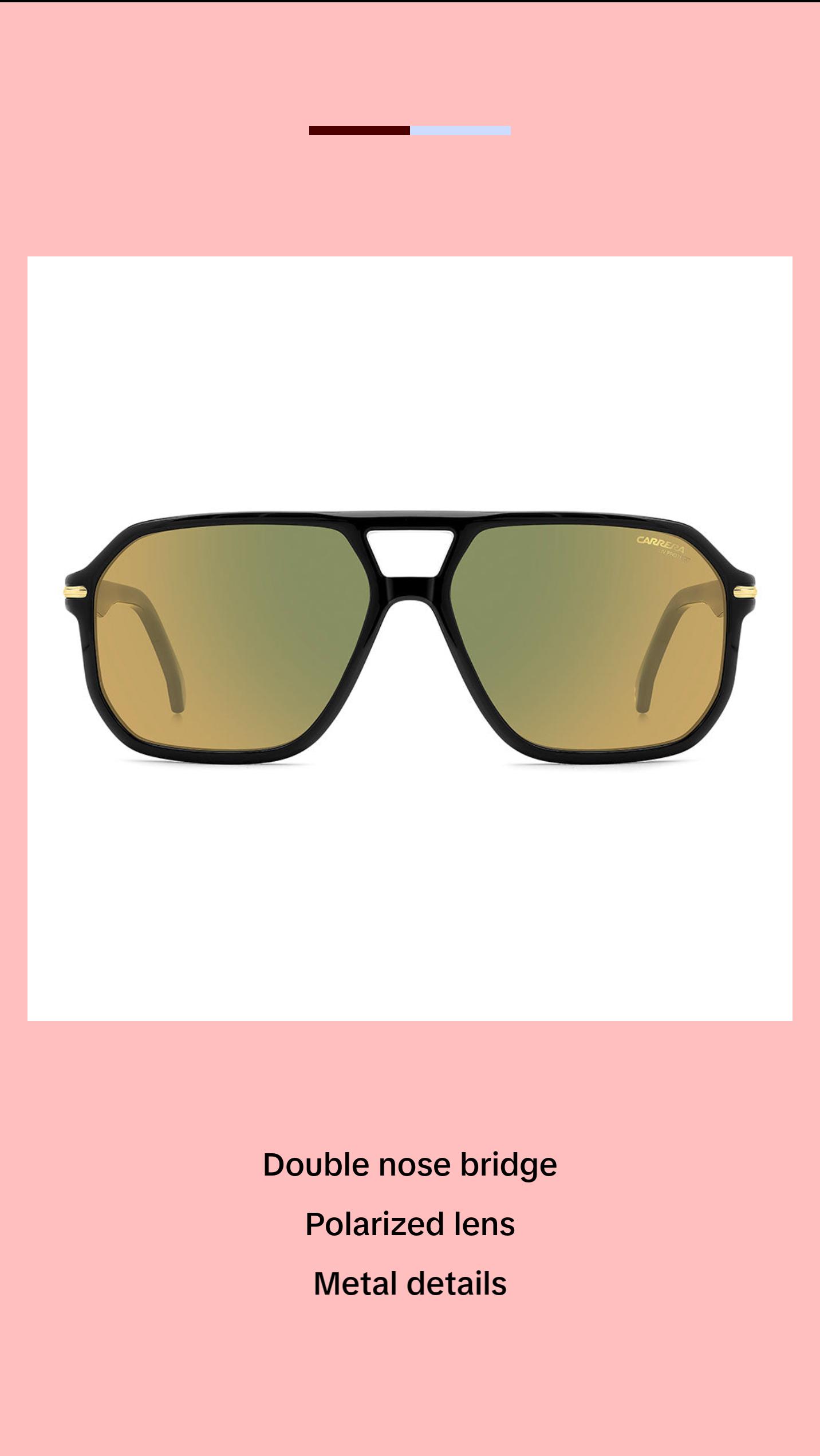 302 Mens Best Selling Hexagon Sunglasses