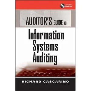 USED-Auditor's Guide to Information Systems Auditing by Richard E. Cascarino (Hardcover)