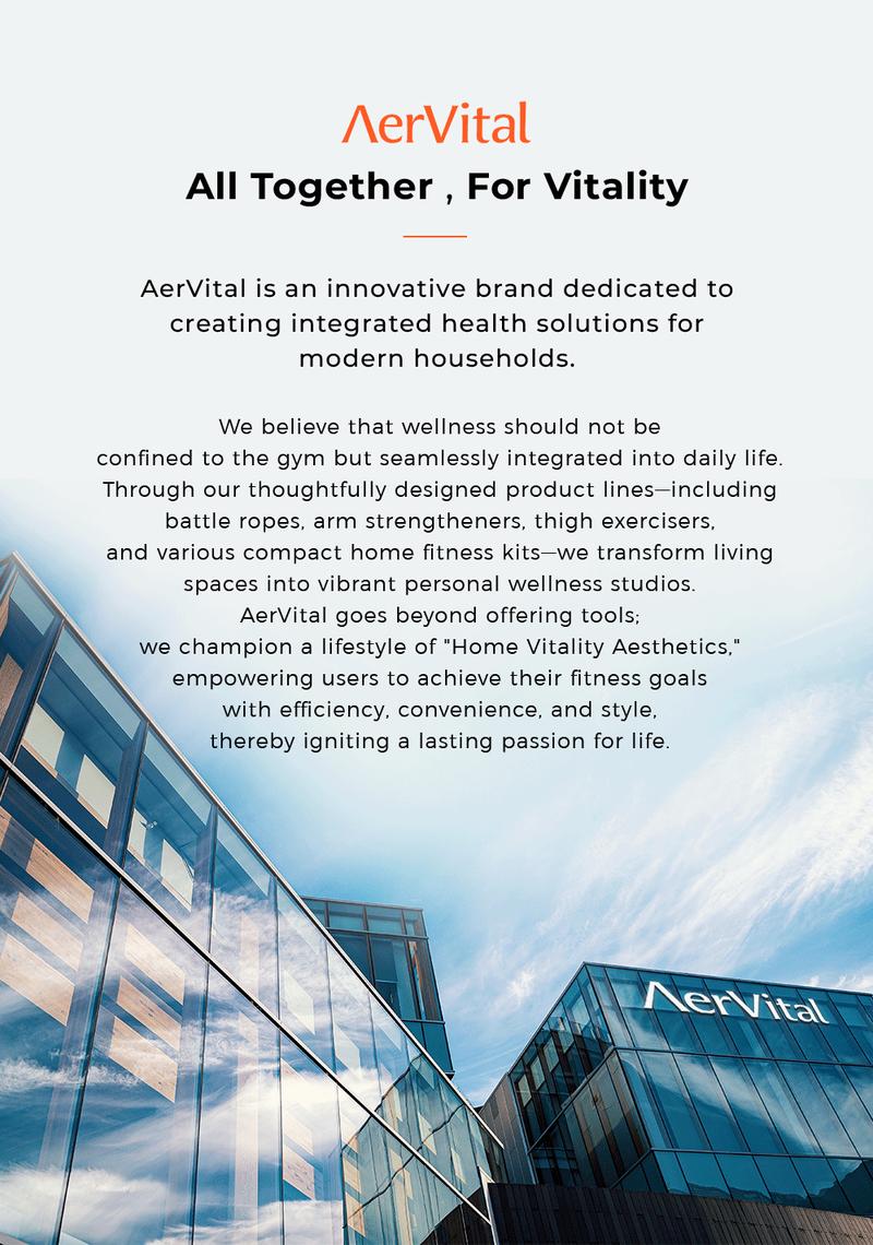 AerVital 2026 New Cordless Battle Ropes for Home Gym, Cordless Training Rope Fitness Equipment for Men & Women, No-Jump Full-Body Exercise, Weighted Workout Ropes for HIIT, Ideal for Fitness Enthusiasts Workout Equipment Training Equipment & Festival Gift