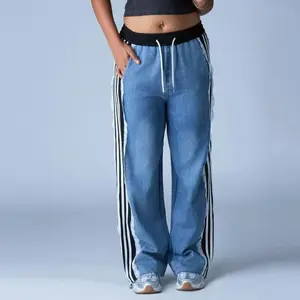 Y CHIEF Women's Lace Pants Comfort Slimming Pocket Street Style Flattering Stretch Daily Look Soft Fabric Adjustable Waistband Summer MustHave Sport Trendy Elegant Casual Basic Everyday Activewear