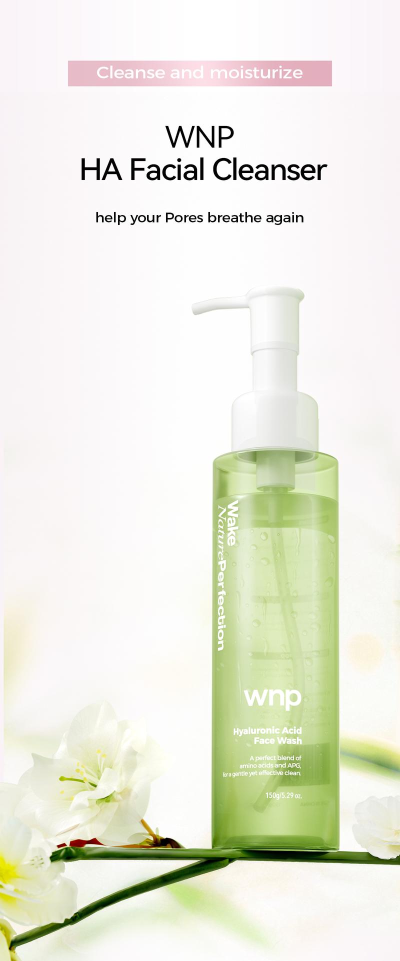 [WNP Official] The Essentials Skincare Set|3xCollagen Tubes collagen | tighten smoothes fine line | 4DHyaluronic Acid Tubes 3% Hyaluronic Acid Erase parchedwrinkles |WNP Hyaluronic Acid Face WashiGentle DeepCleansing for Sensitive Skin