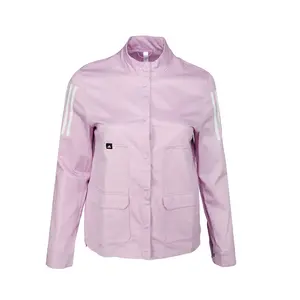 adidas Womens Trackstand Utility Cycling Jacket Cycling Athletic Outerwear Casual - Purple