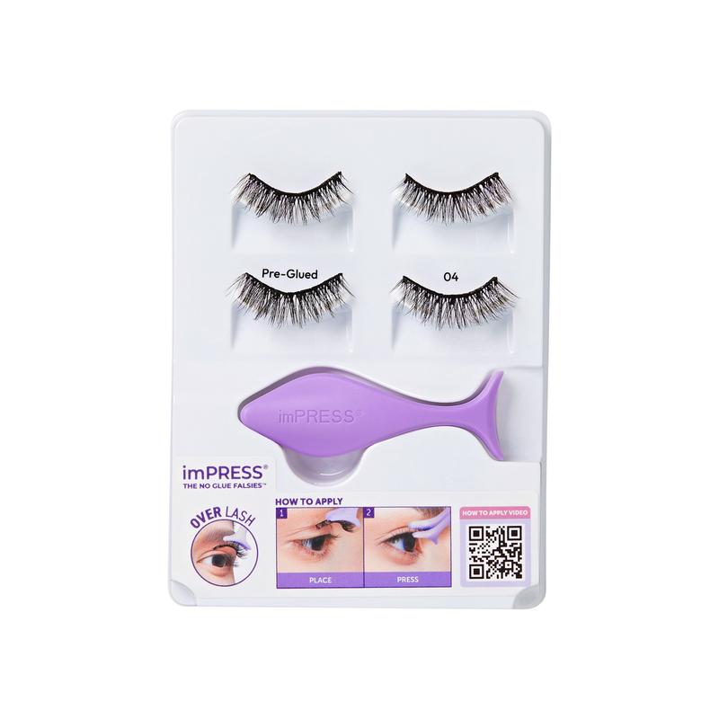 imPRESS Pre-Glued Strip Lashes Kit - Faux Mink