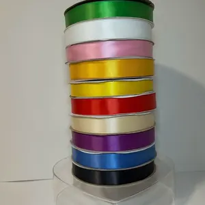 100 yards 1 inch satin ribbon for graduation leis gift