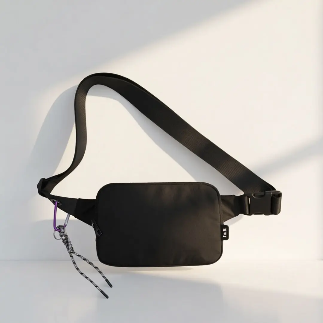 Duo Iris 57" Adjustable Long Strap Crossbody Bag (#1140-14) - By Iris & Rainbow