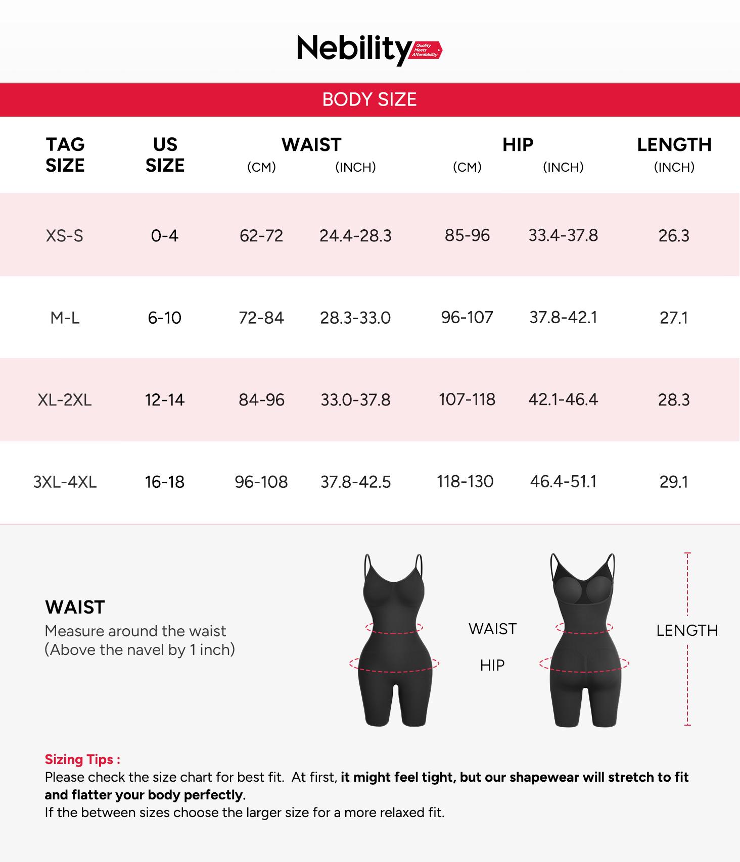 Nebility Women's Backless Seamless V-Neck Bodysuit - Full Body Stretchy Shapewear, Tummy Control Compression, Basic Comfort Minimalist (Black, Beige) High Waist Shaping Womenswear