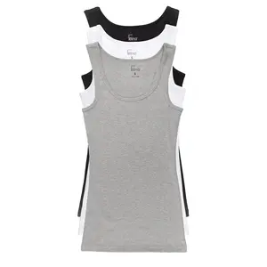 Cotton Ribbed Tank Top 3-Pack