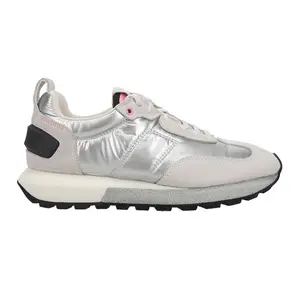 Vintage Havana Womens Miles Lace Up Sneakers Shoes Casual - Silver