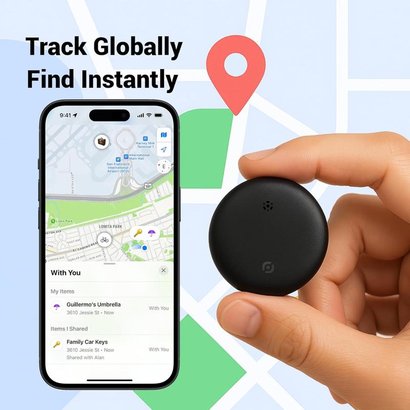 GPS Tracker for Car Mini Trackers Device with Weatherproof Magnetic Case No Monthly Fee Best Hidden GPS Trackers Anti-lost Device