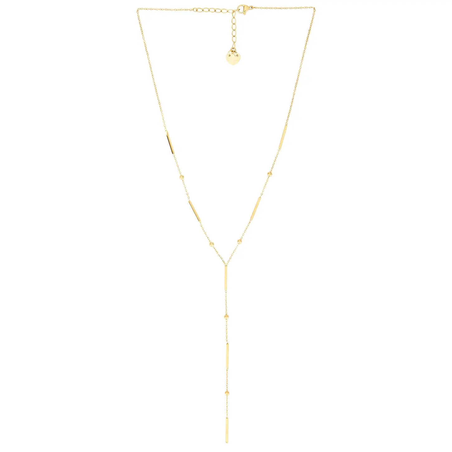 BRACHA Arlo Lariat Necklace in Gold
