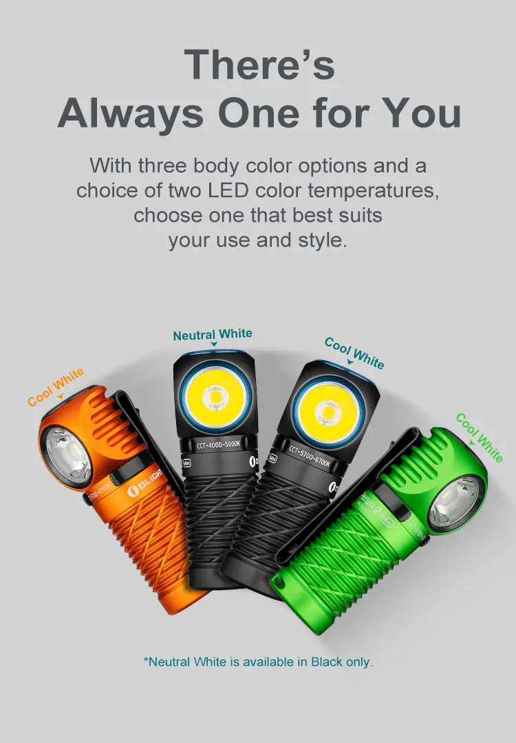 Product Introduction of OLIGHT Perun 2 Mini 1100 Lumens Rechargeable Headlamp, Right Angle Flashlight with Headband for Camping, Running, Outdoor 10