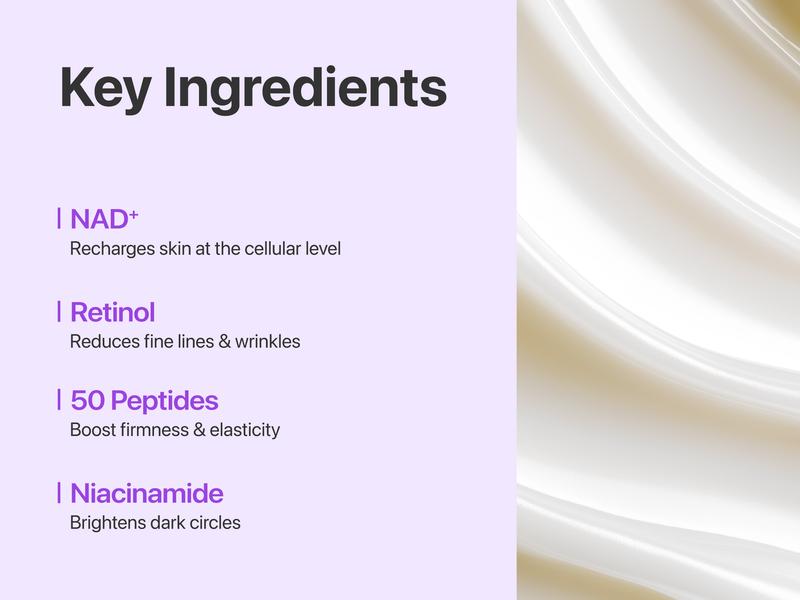 [numbuzin Official] No.9 NAD+ Glow PM Set | No.9 Toner + Essence + Eye Cream | Firming, Wrinkles, Fine Lines, Anti-aging | NAD+, Peptides, Retinol, PDRN, Caffeine, Ceramides