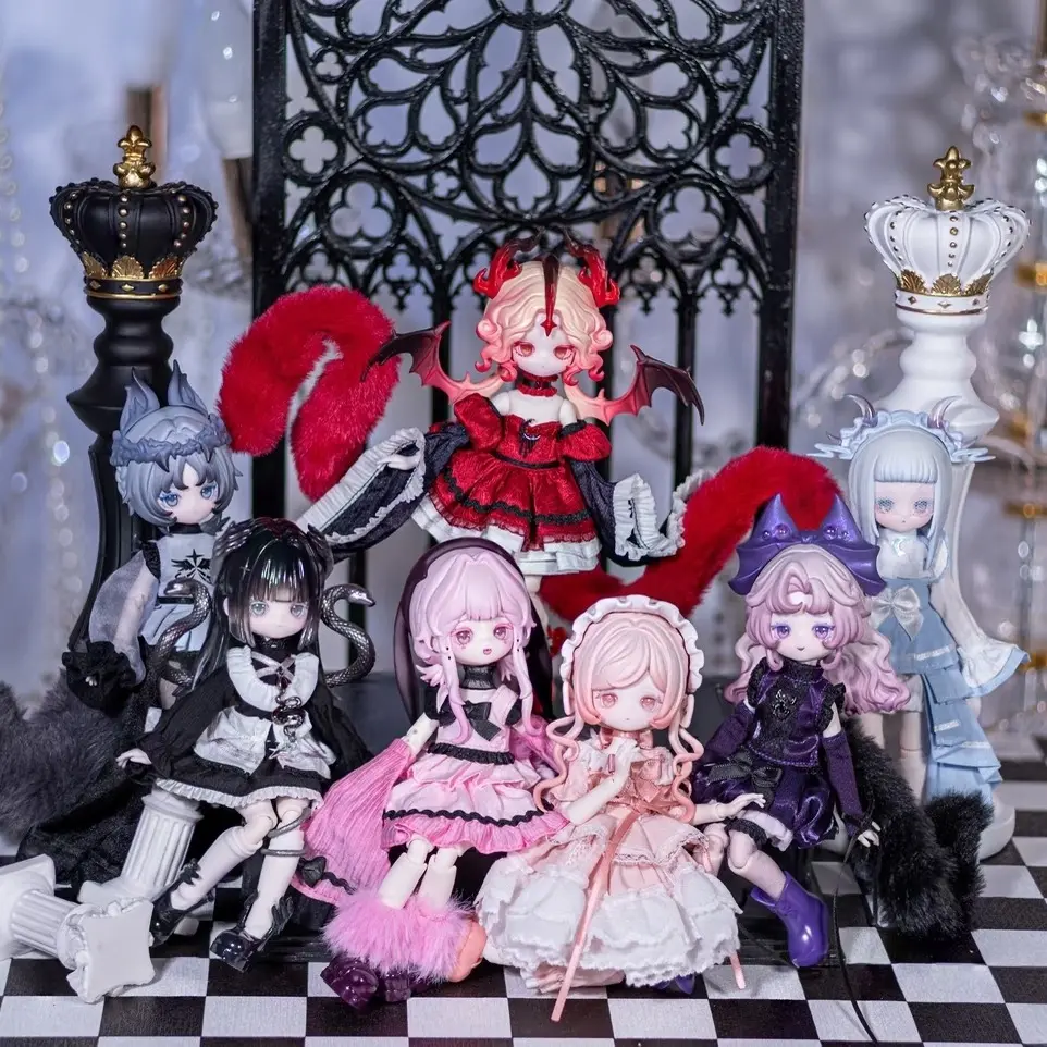 Lulu Elf Awakening Nature Series 2nd BJD Blind Box, 1/72 Rare Pull Elf Dolls for Collecting with Full Pose Feature