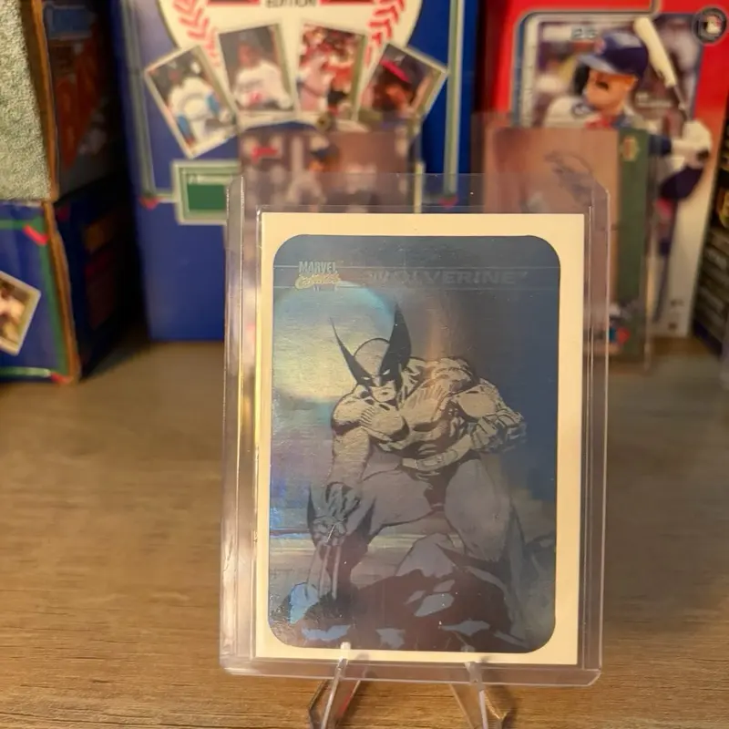 1990 Marvel Universe Hologram Trading Card MH4 Wolverine - TikTok Shop 1990 Marvel Universe Hologram Trading Card MH4 Wolverine - TikTok Shop