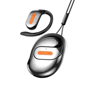 OHR502 Bone Conduction Wireless Earbuds Over-Ear Design Long Battery Life Enhanced Audio Fast Charging Black Pink