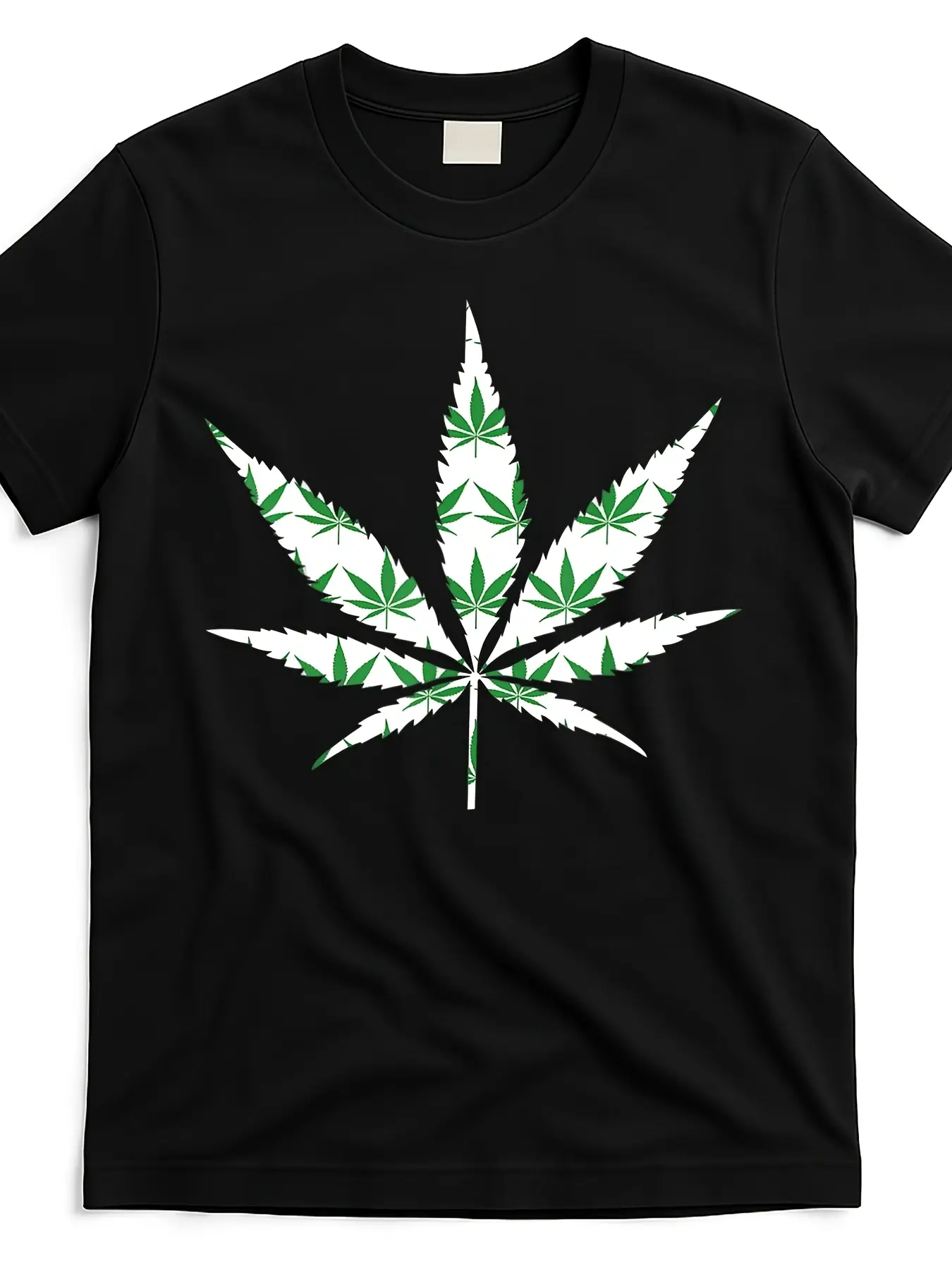 funny-420-stoner-thc-marijuana-cannabis-weed-pot-leaf-smoker-t-shirt_f4s5244136-at_black_product_image Gift, Unisex, Hot selling items, Soft, Breathable, Lightweight - Crew Neck, Regular Fit - Machine Washable, Comfortable Cotton Crew Neck Short Sleeve Gr