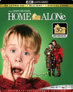 Home Alone  [4K ULTRA HD BLU-RAY MOVIE] With Blu-Ray, 4K Mastering, Collector's Ed, , Dolby, Digital Theater System, Dubbed, Subtitled, Ac-3/Dolby Digital