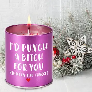 Scented Candle - Valentines Birthday Mothers Day Christmas Gift for Her, White Elephant Anniversary Friendship Gift for Mom Girlfriend Wife Sister