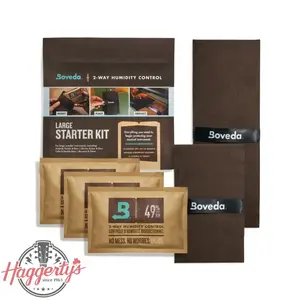 Boveda 2-Way Humidity Control Large Starter Kit For Acoustic Guitar