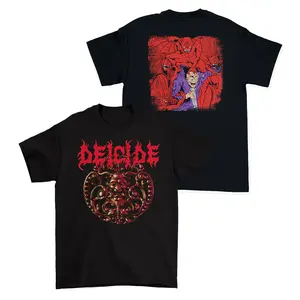 Deicide D**th Metal Band T-Shirt – Double Sided 2026 Tour Style with Demonic Artwork for Fans, shirts men, shirt women.