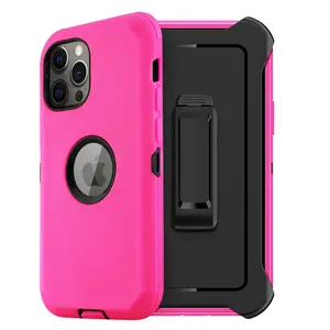 IPHONE 12 Compatible Multilayer Full Protection with Built-In Screen Protector CaseAPPLE IPHONE 12/IPHONE 12 PRO In Hot - Premium Protection by CELL DEMAND