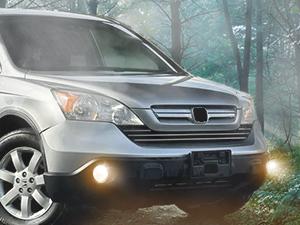 Nilight Fog Lights Assembly Compatible with 2007 2008 2009 Honda CRV EX EX-L LX Light Replacement Clear Lens Driver and Passenger Side