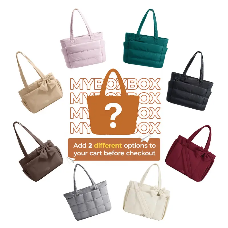 【BUY 2 SAVE 1】BAGSMART M-ystery Box Buy 2 Pay 1 Price Tote Bag for Woman Commute Work Tote Casual Hangbag for Travel & Daily,Crossbady for College summerwins tiktokshopsummersale tiktokshopbacktoschool