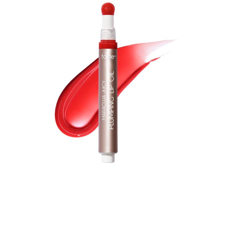 tarte Maracuja Juicy Plumping Lip Oil in Cherry