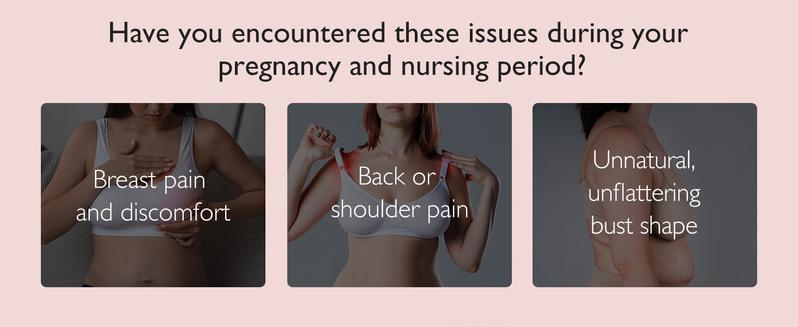 Momcozy Nursing Bras for Breastfeeding（recommend one size up）, YN46 Jelly Strip Support Comfort Maternity Bra, Seamless Soft Wirefree tiktok shop pumping bras maternity  undies，A