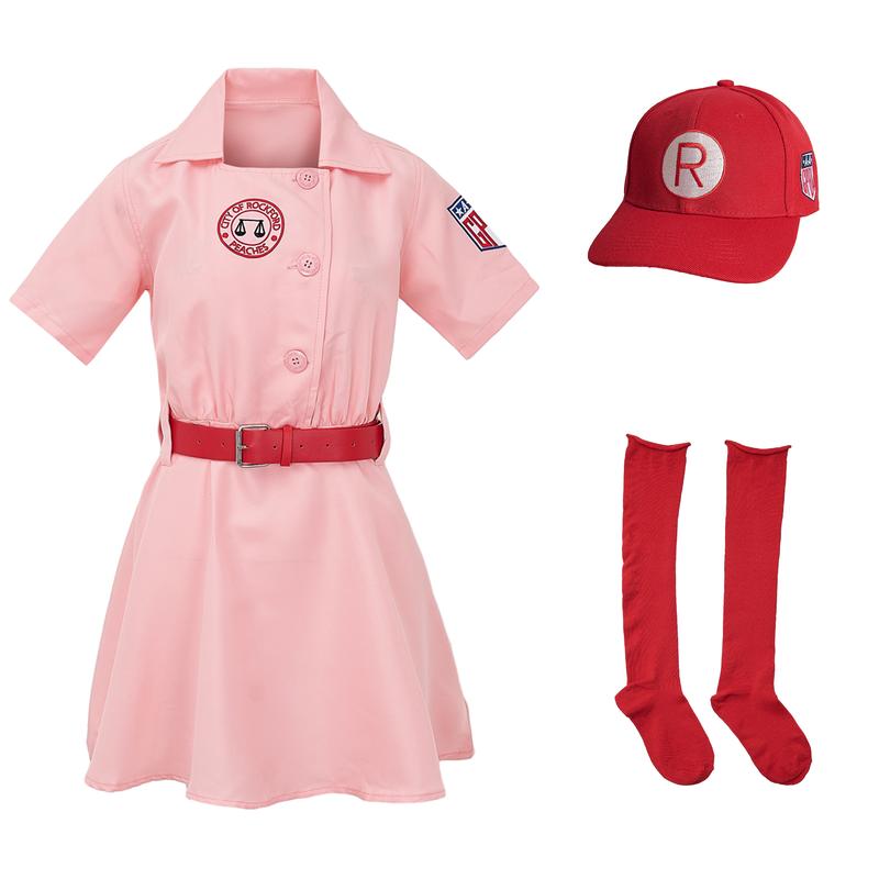 Dottie Hinson #8 City of Rockford Peaches A League of Their Own  Movie AAGPBL Baseball Dress, Festival Costume Cosplay,Gift for  Game Day