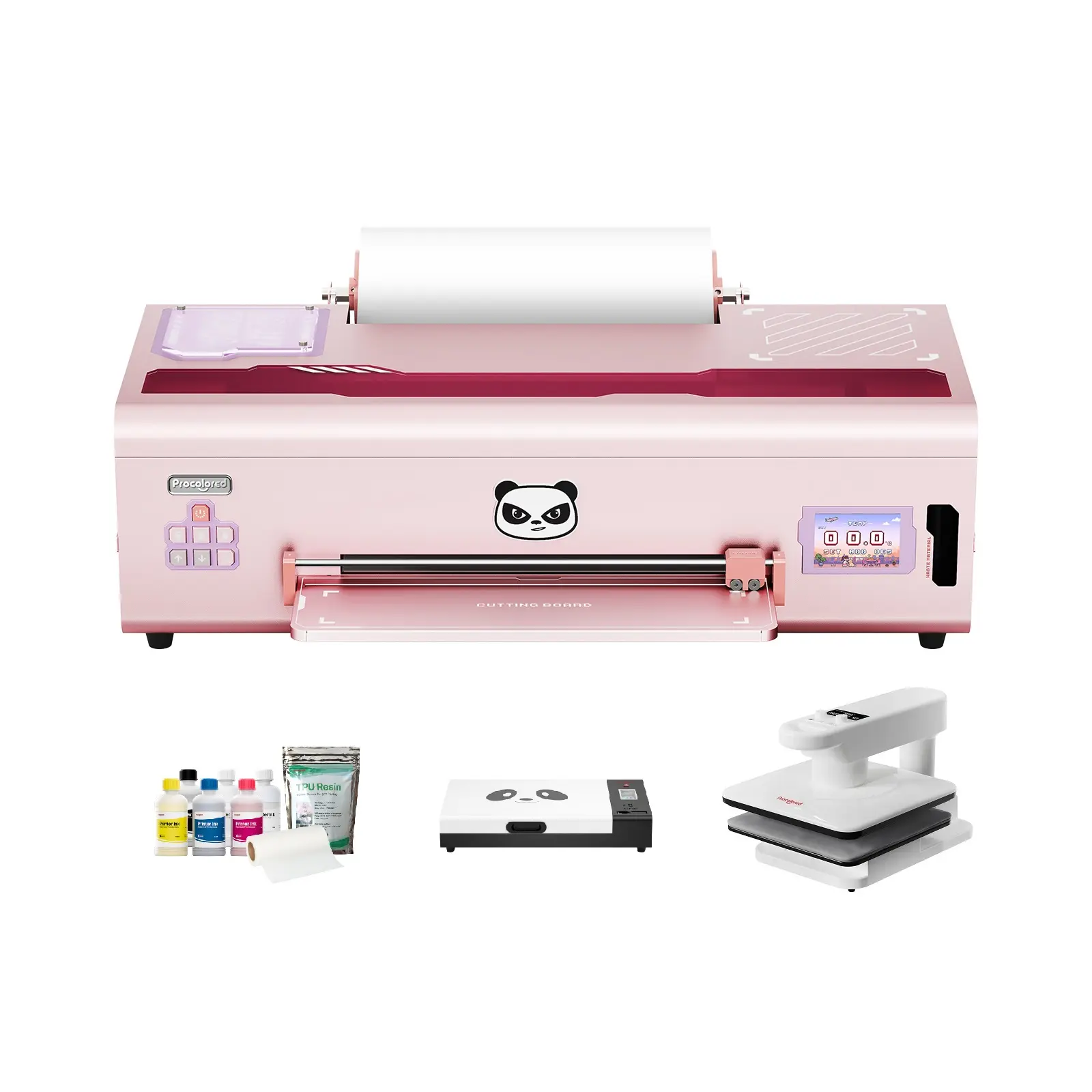Procolored K13 Lite A3 DTF Printer with Oven and Heat Press Machine, 13" T-Shirt Printing, LiteHead Technology, Easy Maintenance, for Small Business & Home Studio