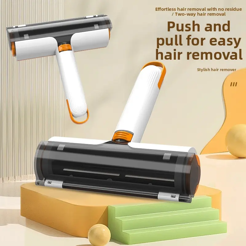 Portable Pet Hair Removal Roller Cleaner - Compact Deshedding Tool for Easy Grooming & Versatile Hair Removal Needs