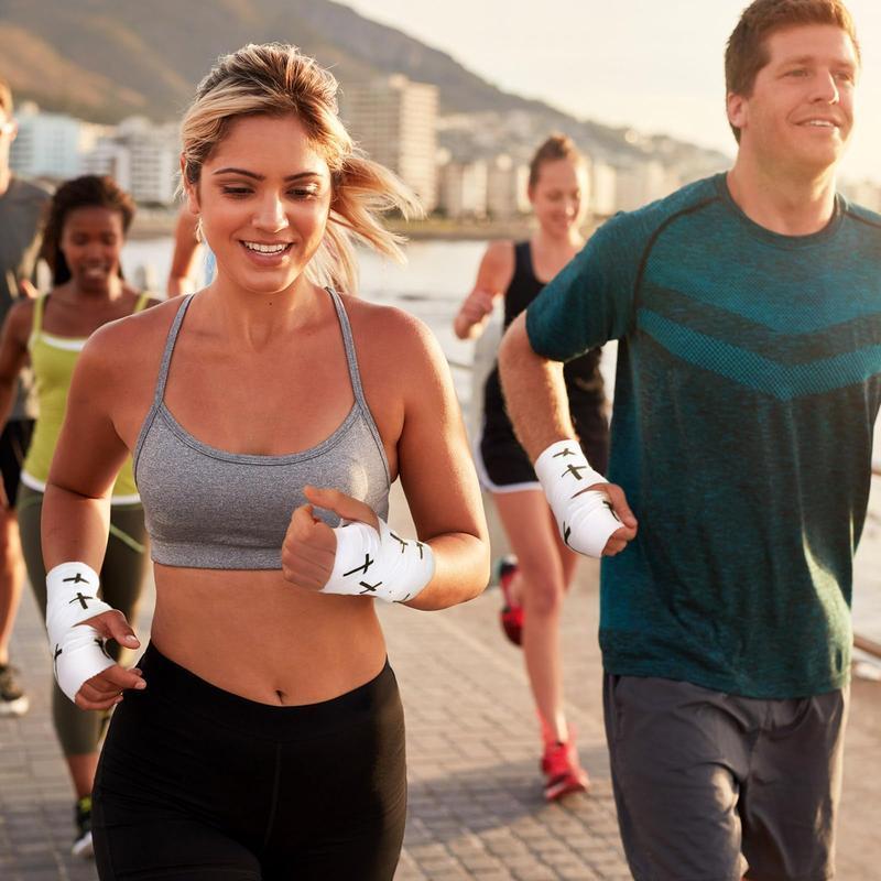 2 pcs Cross Tape Christian Athletic Tape | 2in x 23ft Jesus Cotton Wrist Wrap for Soccer, Football, Baseball, Boxing | Durable Sports Wrap for Gymnastics & Active Wear | Perfect Christian Church Gifts & Faith-Based Accessories