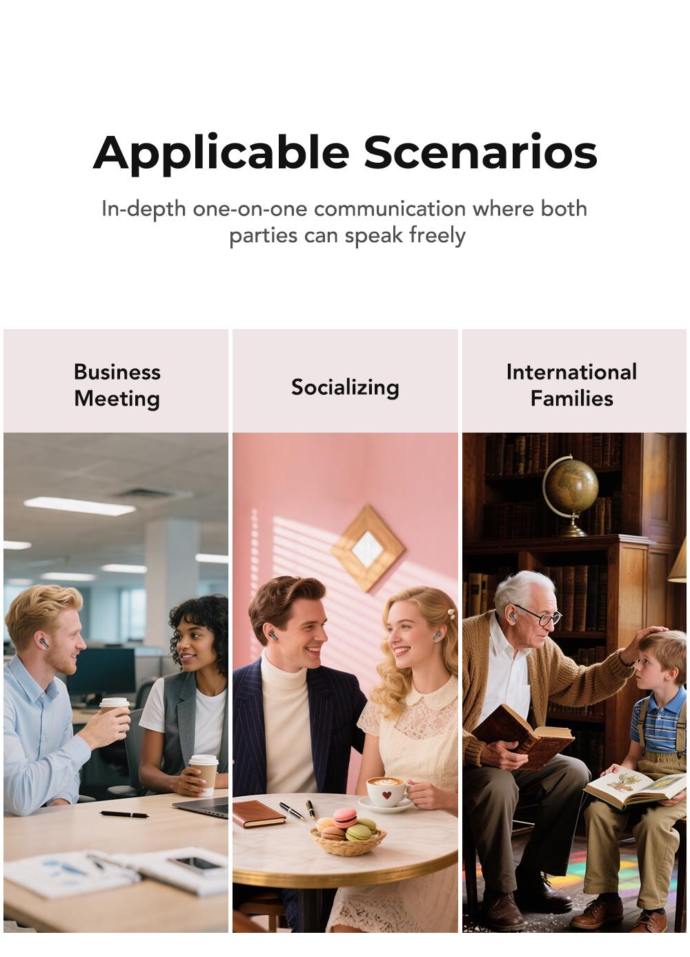 HTC NE40 AI Headset Translates 134 Languages Wireless Earbuds with App-Assisted Two-Way Translation, Noise Cancelling, Clear Calls, Smart Screen Case, Bluetooth 5.4, Perfect for Travel & Daily Use HTC NE40 AI Headset Translates 134 Languages Wireless Earbuds with App-Assisted Two-Way Translation, Noise Cancelling, Clear Calls, Smart Screen Case, Bluetooth 5.4, Perfect for Travel & Daily Use