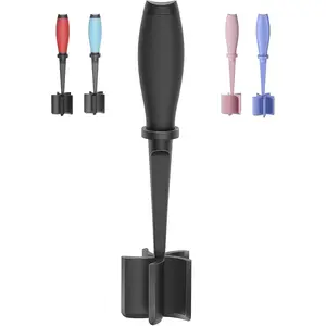 5 Curve Blades Ground Beef Masher, Heat Resistant Meat Masher Tool for Hamburger Meat, Ground Beef, Turkey and More, Nylon Hamburger Chopper Utensil Non-scratch Utensils